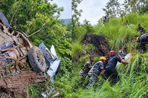 मकवानपुरमा ईभी दुर्घटना : चारजनाको घटनास्थलमै मृत्यु, चार जना घाइते (नामावलीसहित)