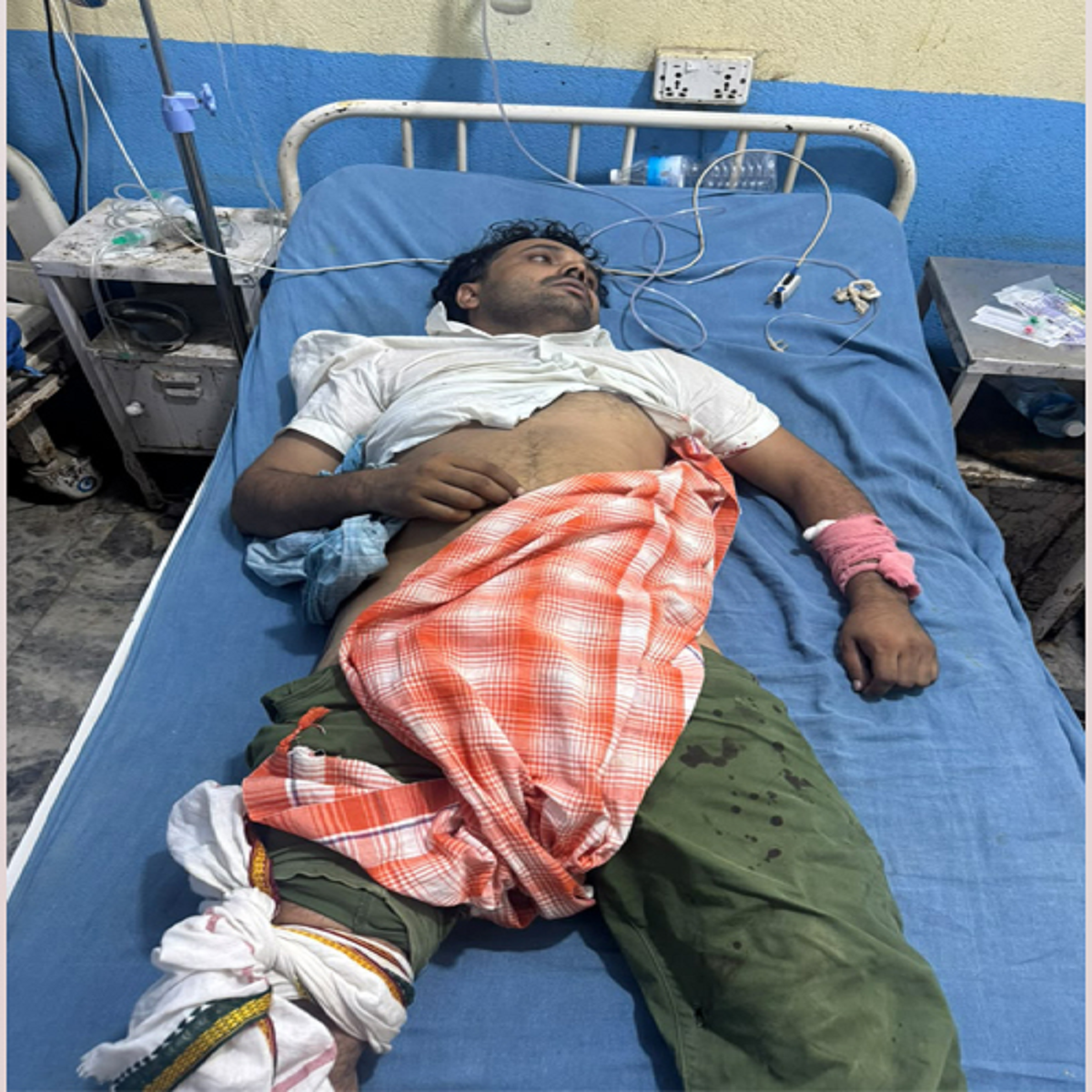 ड्युटीमा रहेका सशस्त्रका सई यादबलाई मार्न खोजेको आरोप लागेका भारतीयलाई प्रहरीले गोली हान्यो : घाइते अवस्थामा पक्राउ