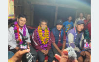 म्याग्दीको दग्नामका यामबहादुरको ५८ वर्षपछि पारिवारिक पुनर्मिलन