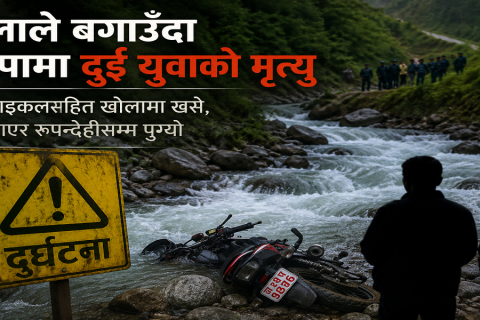 पाल्पामा खोलाले बगाउँदा दुई युवाको मृत्यु