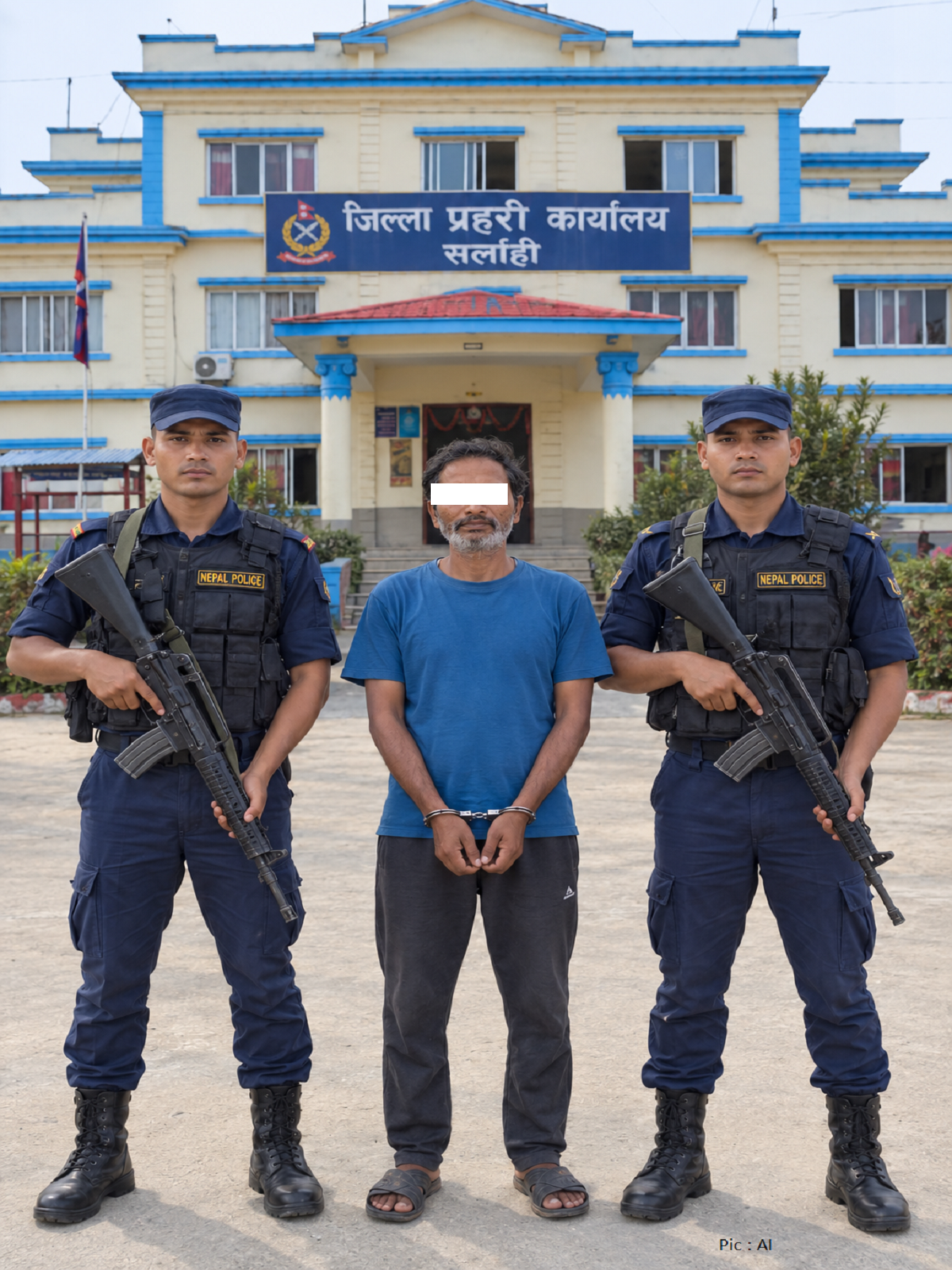 मेला हेर्न गएका व्यक्तिको गोली हानि हत्या गरेर भागेका आरोपी १८ वर्षपछि सर्लाहीमा पक्राउ