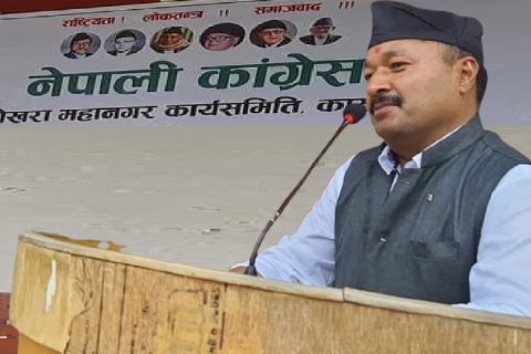 नेपाली कांग्रेस पोखरा महानगर सभापतिमा सुरेन्द्रमान बिजुक्छे निर्वाचित