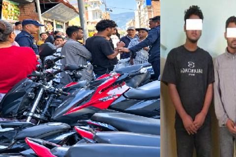बागलुङमा वृद्धाको घाँटीबाट सुनको सिक्री लुट्ने दुई जना पक्राउ