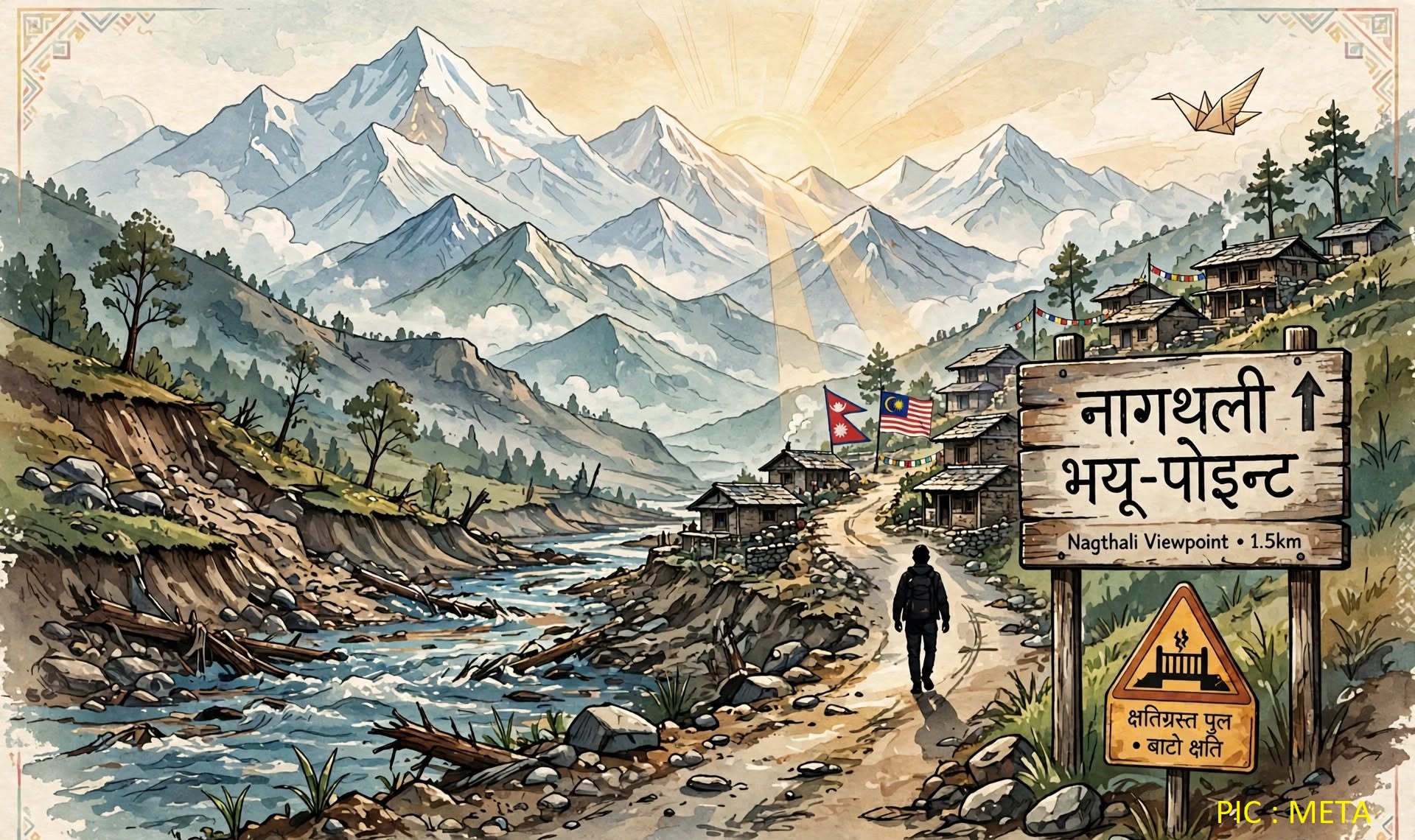 भोटेकोशी बाढीमा बेपत्ता मलेशियाली नागरिक ३७ दिनपछि सुरक्षित रुपमा आफ्नो देश पुगे