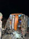 कालिञ्चोक दर्शन गरेर फर्किँदै गरेका दर्शनार्थी चढेको बस दोलखामा दुर्घटना : आठ जना घाइते