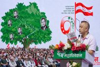 नेपाली काङ्ग्रेसको महाधिबेशनमा सभापति गगन थापाले तयार पारेको प्रतिबेदनमा के छ ?