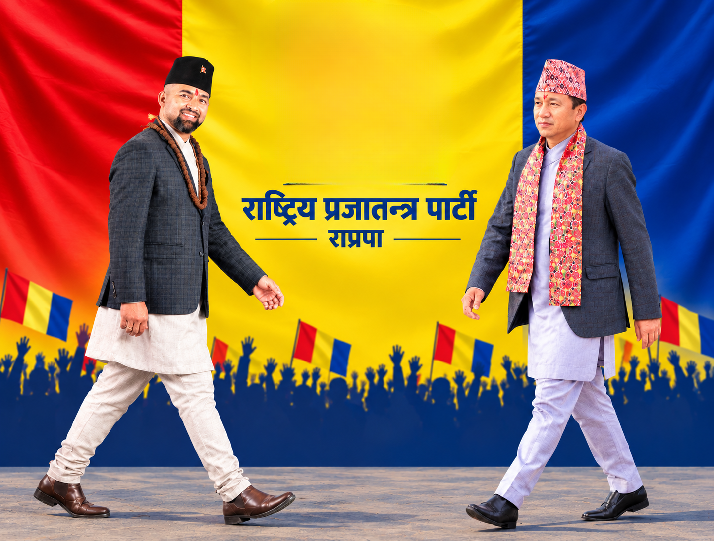 गण्डकी प्रदेशसभा सदस्य पन्चराम गुरुङलाई पराजित गर्दै अर्जुन खनाल बने राप्रपा गण्डकीको अध्यक्ष