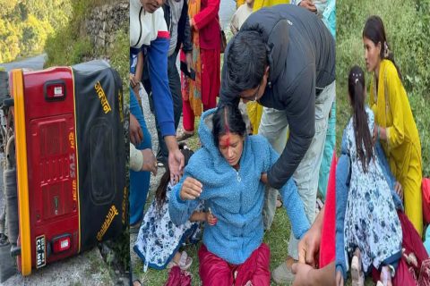 बाजुरामा अटो दुर्घटना : तीन जना घाइते
