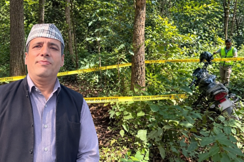 रुपन्देही दुग्ध उत्पादक सहकारी संघका सदस्य पङ्गेनी सामुदायिक वनमा आधा जलेको अवस्थामा मृत भेटिए