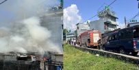 पोखराको पुल्चोकमा आगलागी : एक लाख २० हजार बराबरको क्षति