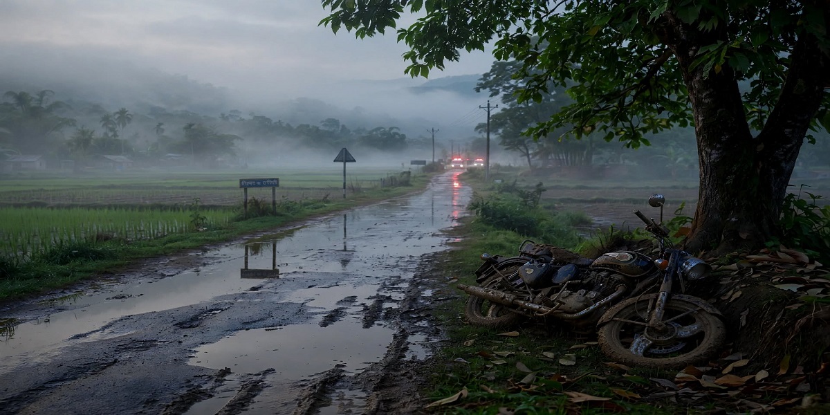 चितवनमा बुलेट मोटरसाइकल दुर्घटना हुँदा एक युवाको मृत्यु अर्का घाइते