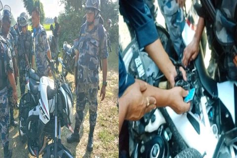 सुनसरीमा मोटरसाइकलसहित प्रतिबन्धित लागुऔषध बरामद — अनुसन्धान जारी