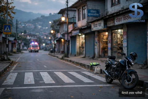 पोखरामा मोटरसाइकलको ठक्करबाट जेब्राक्रसबाट बाटो काट्दै गरेका पैदलयात्रीको मृत्यु