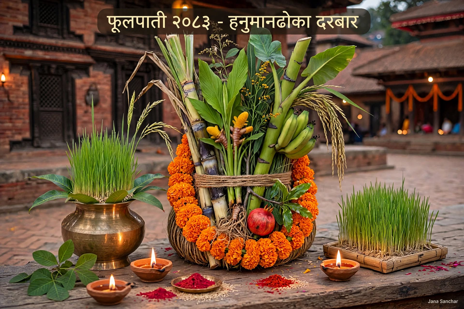 आज विजयादशमीको सातौँ दिन: फूलपाती मनाइँदै