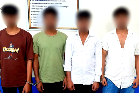 दशैँको मेलाबाट घर फर्किँदै गरेका युवायुवतीको भिडियो बनाएर दुर्व्यवहार र ब्ल्याकमेल गरी रकम असुली : चार जना पक्राउ