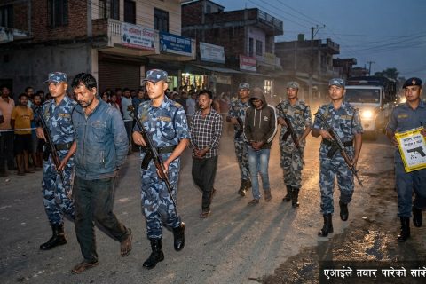 रुपन्देहीमा गोली हानेर भागेका तीन जना पक्राउ