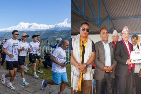 तेश्रो पर्वतीय दौडको उपाधि पुनः नरेन्द्रसिंह रावतलाई, राज गुरुङ ‘लाला’ र अर्जुन गोदार सम्मानित